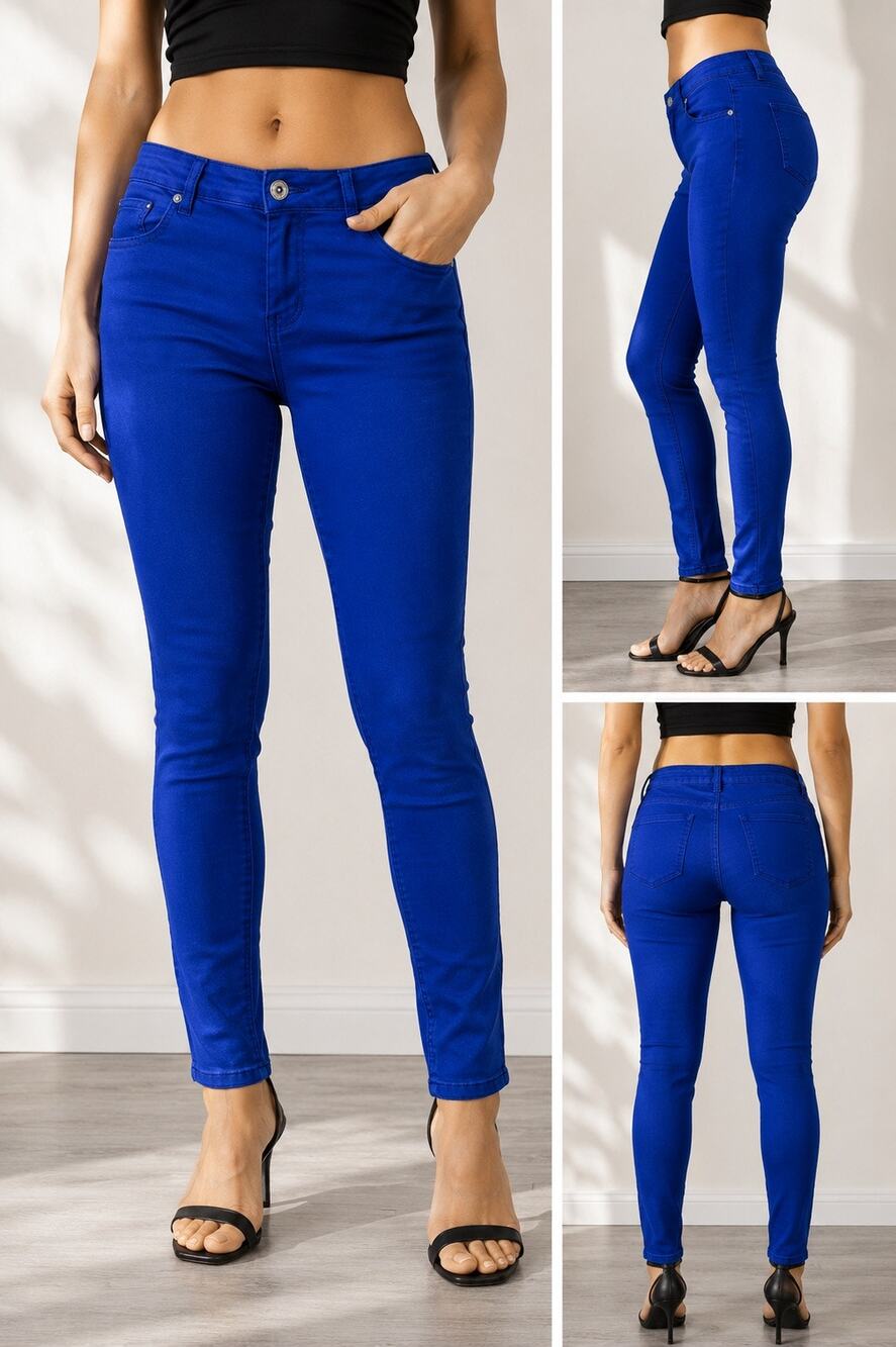 Hot Topic Lovesick Royal Blue Skinny Jeans | Women’s Size 11